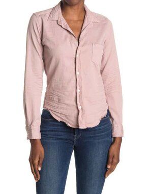 Vintage Frank&Eileen Barry Woven Button-Up, 100% Cotton, Made in USA, new!